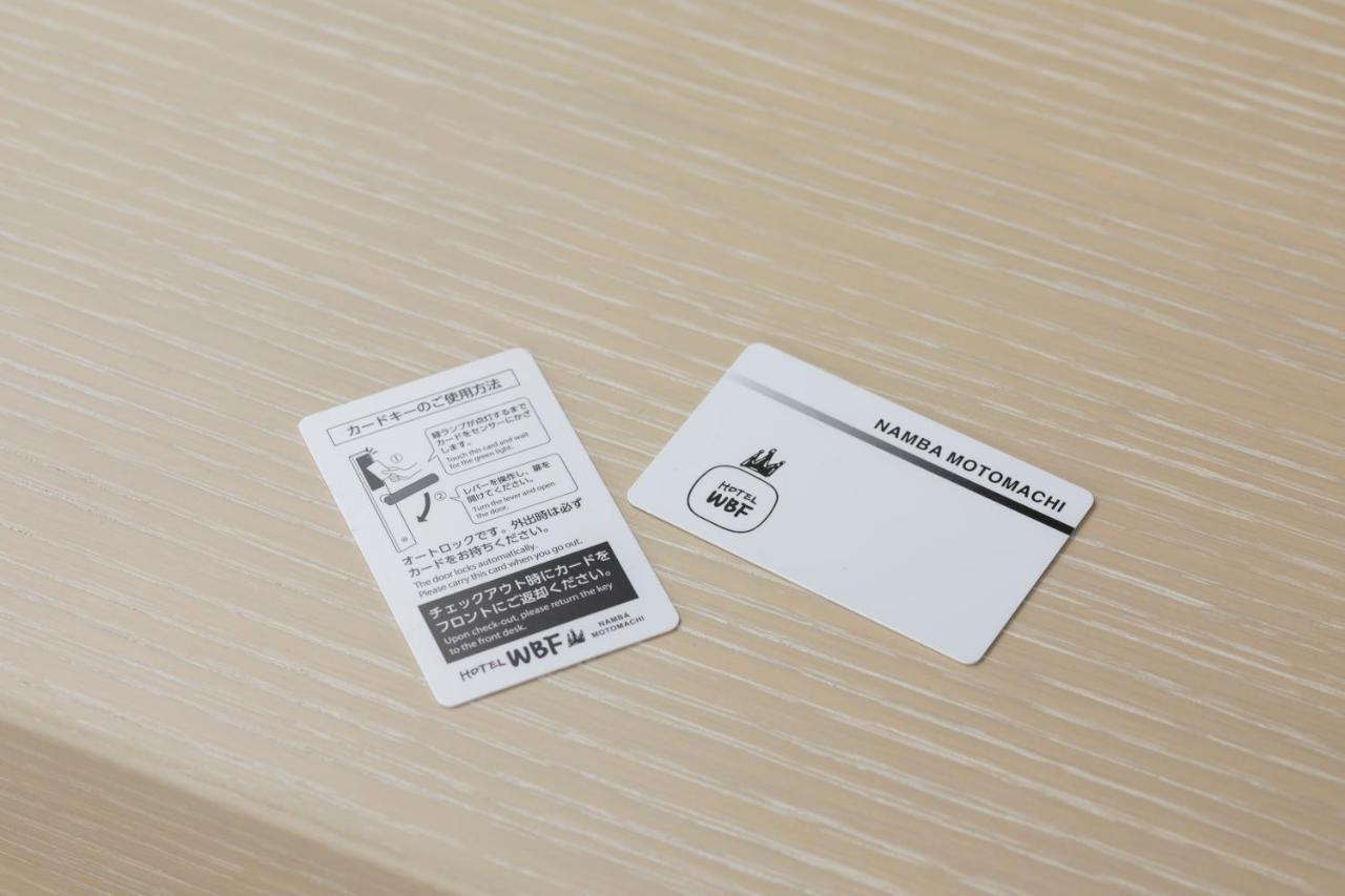 Hotel Wbf Namba Motomachi Osaka Bagian luar foto